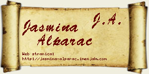 Jasmina Alparac vizit kartica